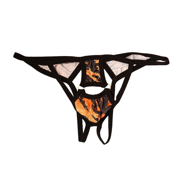 tanga para hombre Hombres Tangas Ropa interior Calzoncillos Pantalones Lencería Ropa interior baja , a A Magideal tanga para hombre