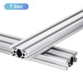 thumbnail image 4 of 2040 T Slot Aluminum Extrusion 200mm(7.9 Inch) Silver for 3D Printer Laser Engraving Machine 2 Pcs, 4 of 6