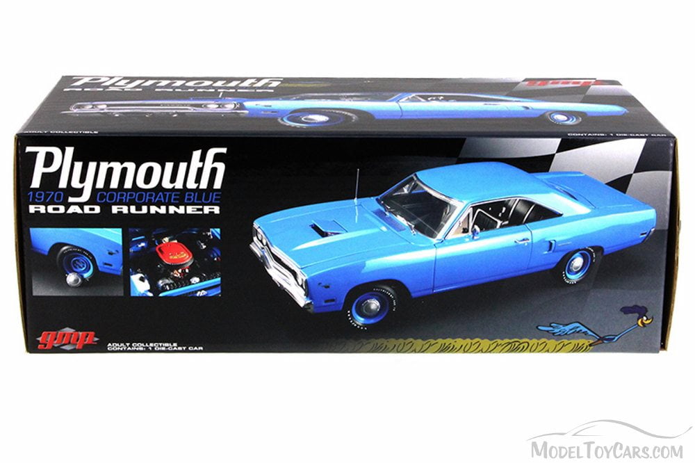 1970 Plymouth Road Runner Blue Greenlight 18801 1 18 Scale Diecast Model Toy Car Walmart Com Walmart Com