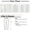 thumbnail image 3 of Meresysid Women's Winter Warm Casual Straight Pants With Pocket Pants Black, 3 of 7