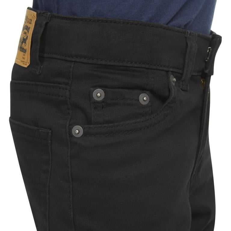 Levi s Boys 511 Slim Fit Soft Brushed Pants Sizes 4 20 Walmart