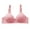 Pink, variant on DPTALR Womens Dailywear Bars Solid Color Comfortable Hollow Out Perspective Bra Underwear No Rims