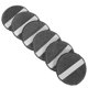 thumbnail image 1 of 6Pcs 12.5cm Almohadilla de Pulido de Microfibra Universal Almohadilla de Abrillantado de Lana para Automóviles Accesorio de Taladro de Pulido Gris Profundo, 1 of 7
