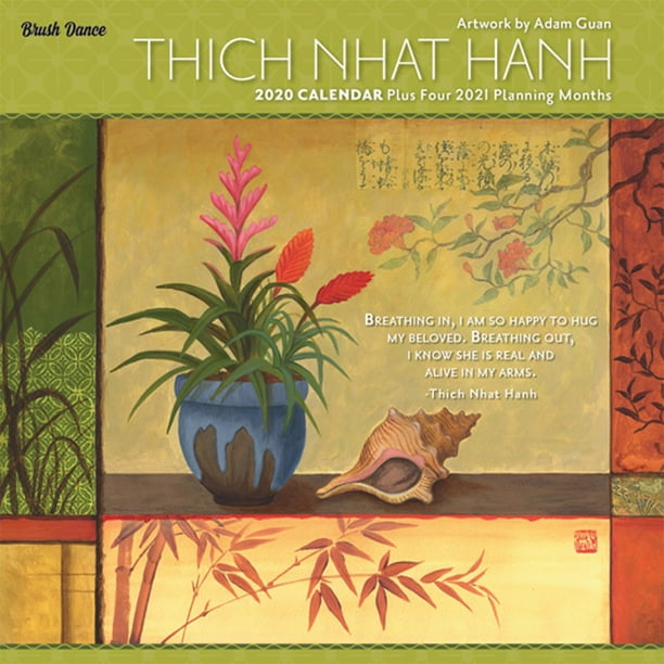 Thich Nhat Hanh 2020 Mini 7x7 Brush Dance (Other ...