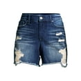 thumbnail image 5 of Scoop Women’s Retro Boy Denim Shorts, 5 of 6