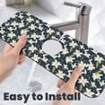 thumbnail image 6 of Pofeuu Lilies Flowers Print Splash Guard for Sink Faucet Sink Gadgets-Splash Guard Behind Faucet Drip Catcher for Kitchen, Bathroom,Sink Mat, 6 of 7
