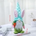thumbnail image 5 of Riforla Décorations de Pâques Cadeaux de Fête Ornements Jouets Poupée Rudolph Jouet en Peluche Vert, 5 of 5