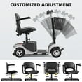 thumbnail image 6 of 4 Wheels Mobility Scooter for Seniors, Tcdjtc Motorized Scooter for Adult, Folding Mobility Scooter with 300lbs Capacity, mobile scooters for elderly, All Terrain Mobility Scooter with 15 Miles Range, 6 of 10