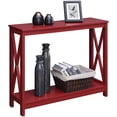 thumbnail image 3 of Pemberly Row Transitional Console Table in Red Wood Finish, 3 of 4
