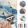 thumbnail image 5 of Area Rugs 4'x6'. Sea Turtle Coastal Carpet Runner Indoor Outdoor Rugs Home Decor Aesthetic, Blue Red Summer Beach Coral Nautical Vintage Non Slip Mats Washable Accent Rug for Living Room Bedroom, 5 of 8