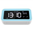 thumbnail image 3 of Reloj de mesa reloj despertador carga USB dual para dormitorios oficina sala de estar ANGGREK Otros, 3 of 8