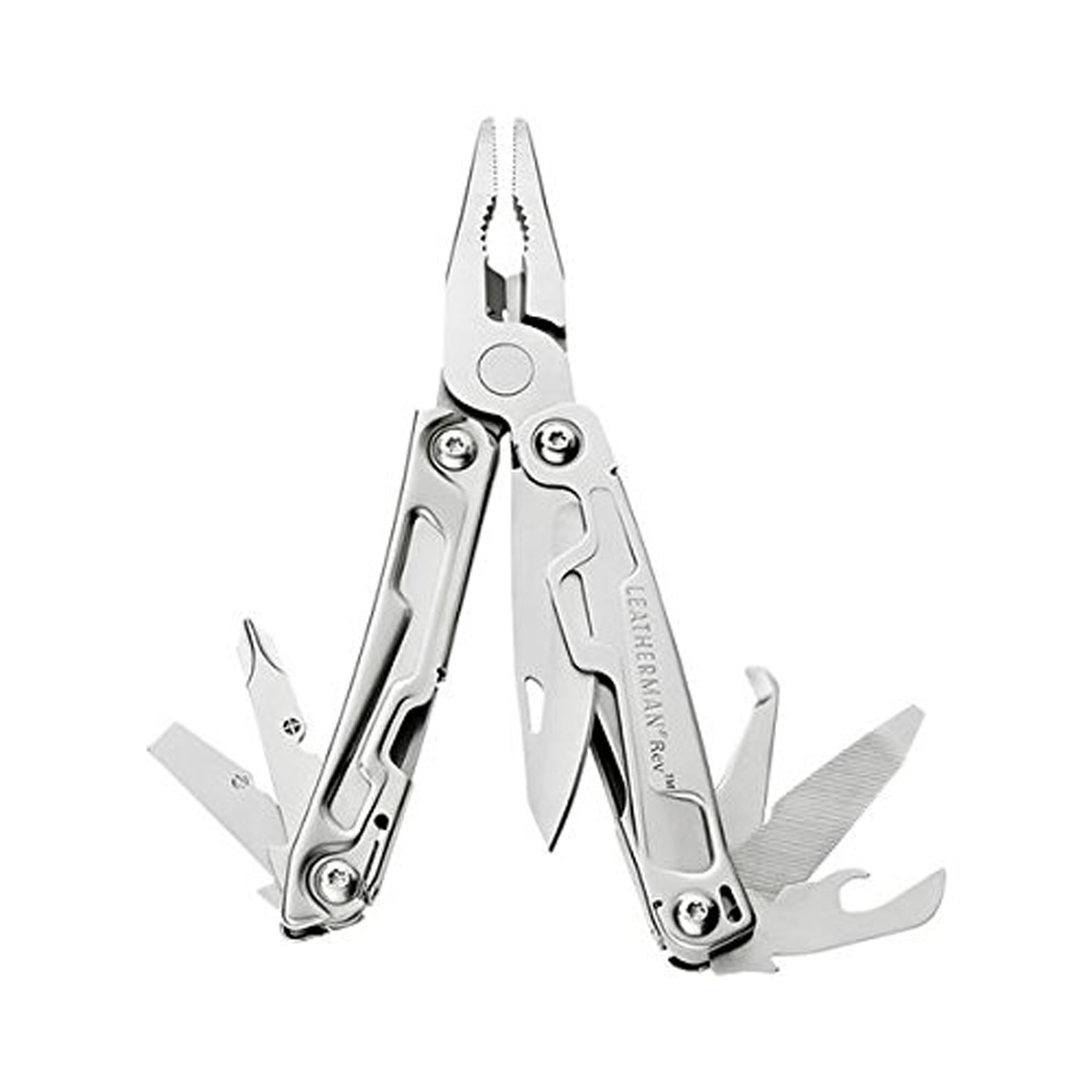 ~NEW~ Leatherman Micra Keychain Multi-Tool Stainless w/ Blue Anodized Body 