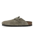 thumbnail image 2 of Birkenstock Men's Boston Soft Footbed Suede Taupe (Narrow Fit) Shoes, from StockX, 2 of 5