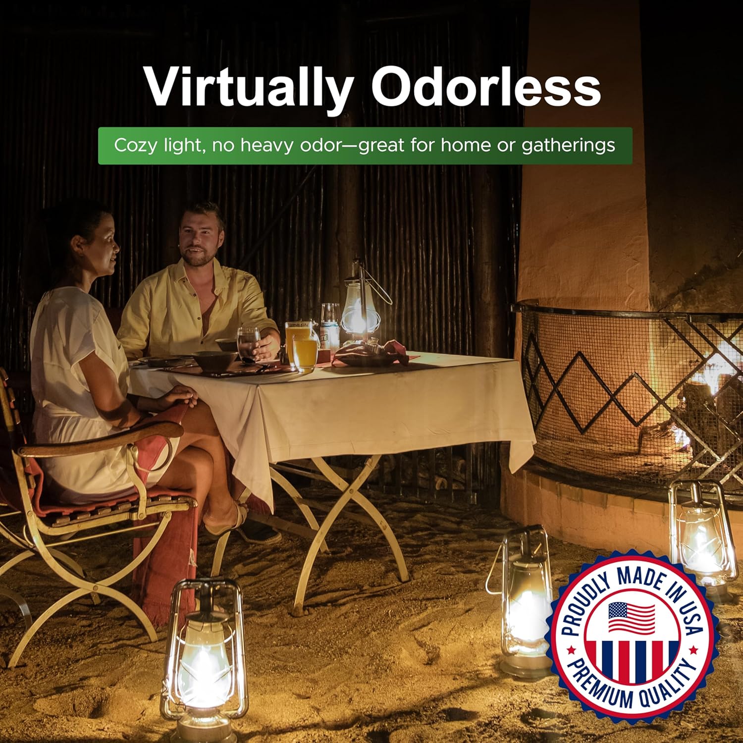 Firefly Fuel Eucalyptus Clean Fuel Lamp Oil - Smokeless and Odorless - 1 gal