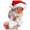 thumbnail image 2 of eileial Baby Cotton Bodysuits Unisex-Baby Long Sleeve Bodysuits Made with Organic Cotton,Brick Red 6-9 Months, 2 of 3