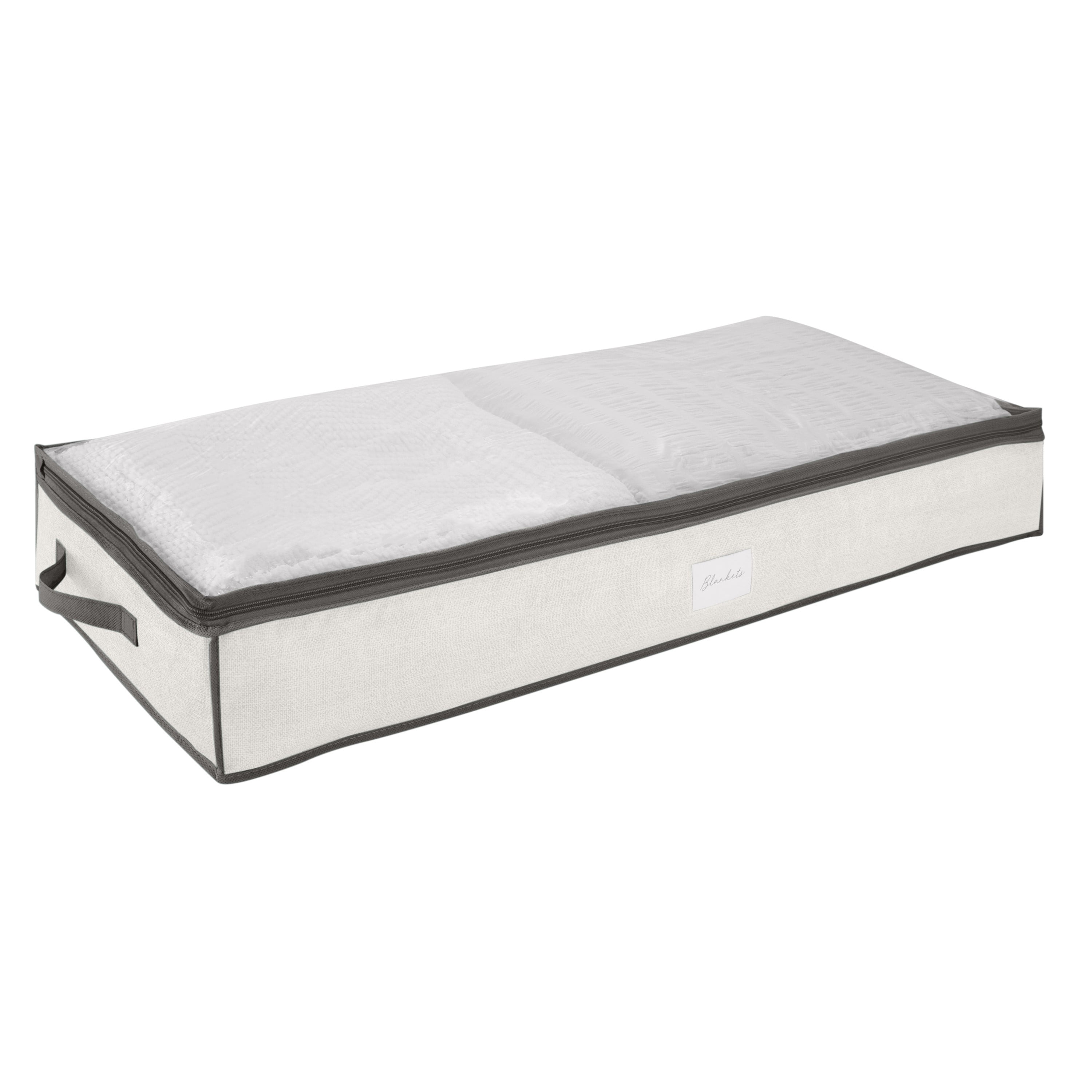 Simplify 2 Pack Under Bed Storage Bags in Cashmere