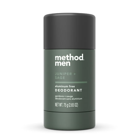 Method Men Aluminum Free Deodorant, Juniper   Sage, 2.65 oz