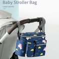 thumbnail image 3 of Bolsa multifuncional para cochecito de bebé, bolsa esencial para bebé de gran capacidad, pañal, 3 of 8