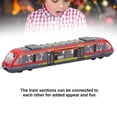 thumbnail image 1 of Modelo de Tren de Locomotora de Juguete Spptty Juguetes educativos para niños Rojo, 1 of 7