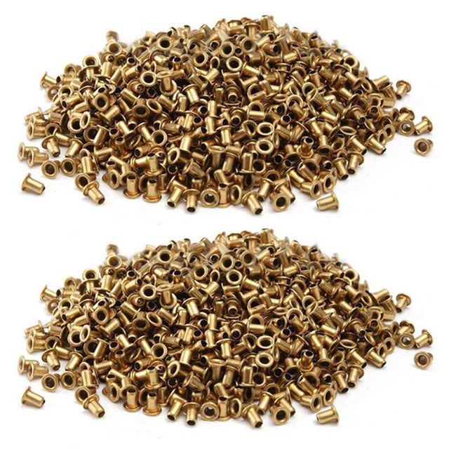 2000 Pcs Œillets en Cuivre pour Apiculture Cadres Équipements de Ruche Capuchons en Cuivre