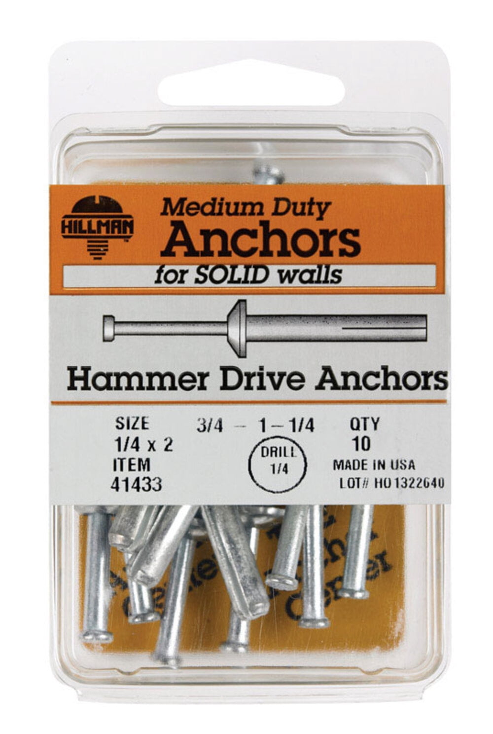 Anchor 1/4x2 Hamdri Cd10