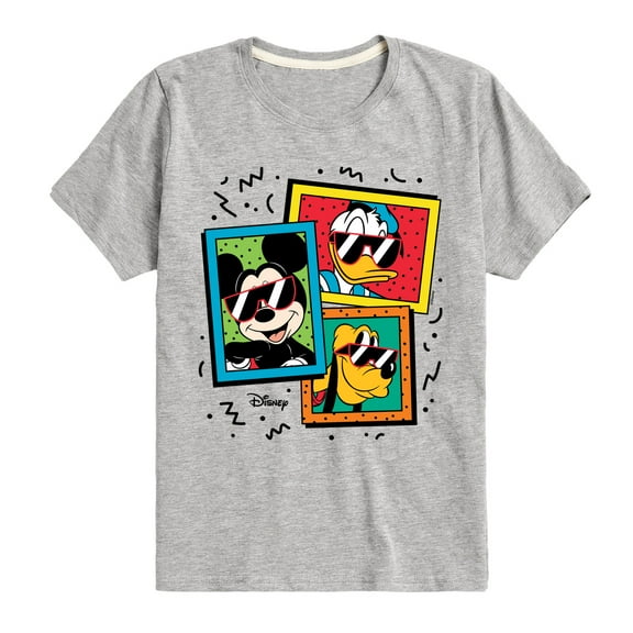 Disney - Mickey Friends Sunglasses - Toddler & Youth Short Sleeve Graphic T-Shirt