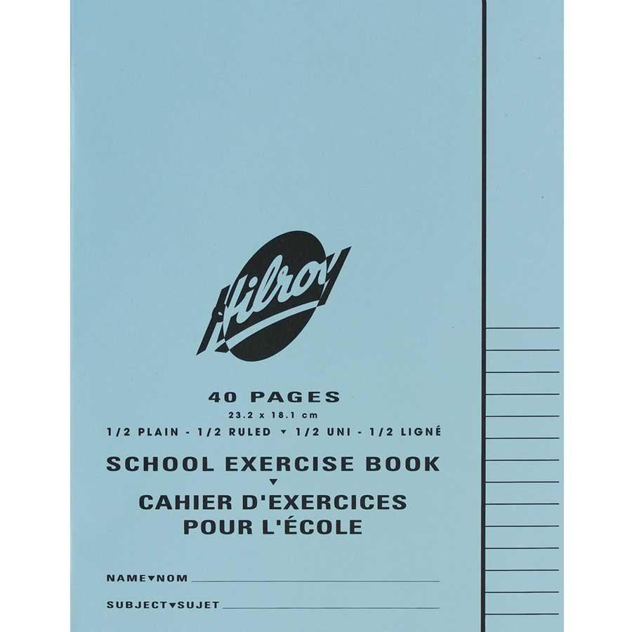 Hilroy 40 Pages School Exercise Book, 9 x 7 Hilroy 40 Pages School Exercise Book, 9 x 7