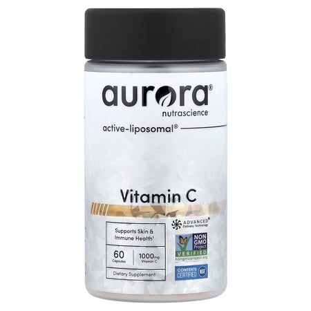 Aurora Nutrascience Vitamin C, 60 Capsules