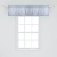 thumbnail image 2 of Ambesonne Romantic Window Valance, Bohemian Heart Shapes, 54" X 12", Pale Blue Ruby White, 2 of 3
