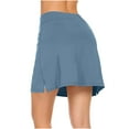 thumbnail image 5 of Aboser Skorts for Women Active Athletic Tennis Skirts A Line High Waisted Skort Casual Workout Mini Skirt for Pickleball Running Sports, 5 of 5