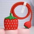 thumbnail image 1 of Yluirktfa Funda de silicona para cargador y protector de cable para iPhone, 1 of 9