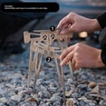 thumbnail image 3 of Camping Stove Stand, Campfire Stand Multifunctional  for Cooking, 3 of 7