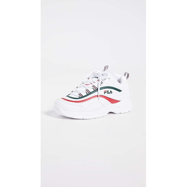 Fila ray store white red
