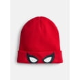 thumbnail image 2 of Spider-Man Men's and Big Men's Graphic Cosplay Tee and Beanie Set, 2-Piece, Sizes XS-3XL, 2 of 6
