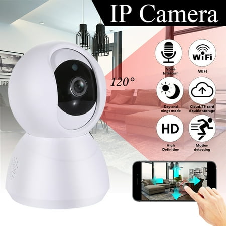 SOAIY 1080p Home Security Camera Pan/Tilt/Zoom Wireless IP Indoor Surveillance System - Night Vision, Motion Detection, Remote Baby Monitor with Sound Detection, SD Card Slot