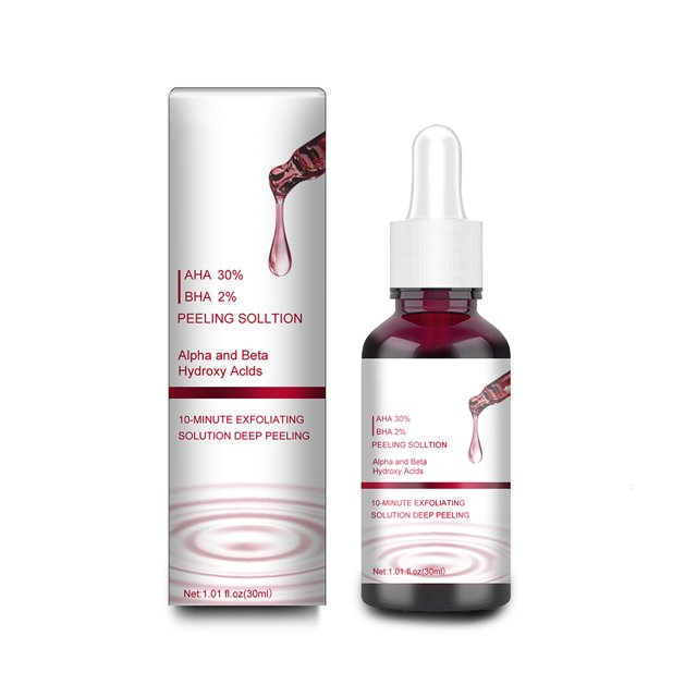 Suero exfoliante suave para una piel más suave: Solución exfoliante AHA 30% + BHA 2%