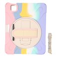 thumbnail image 1 of Étui pour Tablette Élégant Universel Robuste Antichoc Housse de Protection pour Tablette IOS 10.9 Pro11 2018 2020 2021 2022 Rose Coloré, 1 of 14
