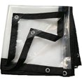thumbnail image 2 of Lona transparente impermeable plegable con ojales, 2 of 5