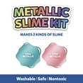 thumbnail image 3 of Elmer's Metallic Slime Kit: Supplies Include Metallic Glue, Elmer?s Magical Liquid Slime Activator, 4 Count, 3 of 6