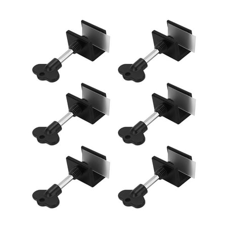 

Limit Locks Wide Application Easy Installation Stainless Steel Screw Firm Fixing Aluminum Alloy Frame 6 Sets Movable Sliding Window Stopper For Home