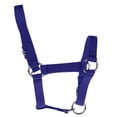 thumbnail image 4 of El occidental ecuestre de nylon del caballo del cabestro del Azul S shamjiam Halter de caballo ajustable, 4 of 9