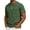 Army Green, variant on Distressed Henley Shirts for Men Vintage Classic Fit Short Sleeve 1/4 Button V Neck Washed Denim T-Shirts Retro Acid Wash Solid Tee Top with Pocket