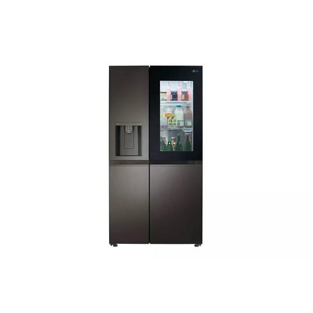 LG LRSOS2706D 27 Cu. Ft. Black Stainless Steel Side-by-Side Smart Refrigerator