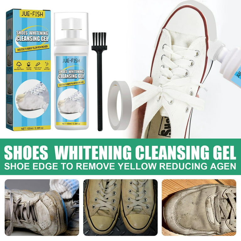 Shoes Whitening Cleaner, Shoes Whitening Cleansing Gel Shoe Stain Remover, White  Shoe Cleaner, Sneaker Cleaner Fp