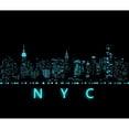 thumbnail image 2 of CafePress - Digital Cityscape: New York City, Ne Throw Blanket - Soft Fleece Throw Blanket, 50"x60" for All Ages, 2 of 2