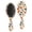 Halloween Pumpkin Spider, variant on Halloween Skull Crossbones Pattern Hair Brush,Girls Detangling Hair Brush,Glide Through Tangles with Ease for Wet & Dry Hair,8.8"X2.8"