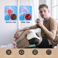 thumbnail image 2 of Masseur de Genou Chauffant 3-en-1 avec Lumière Rouge et Vibration, Dispositif de Confort Électrique Portable avec Sangles Réglables pour Genoux, Épaules et Coudes, 2 of 6