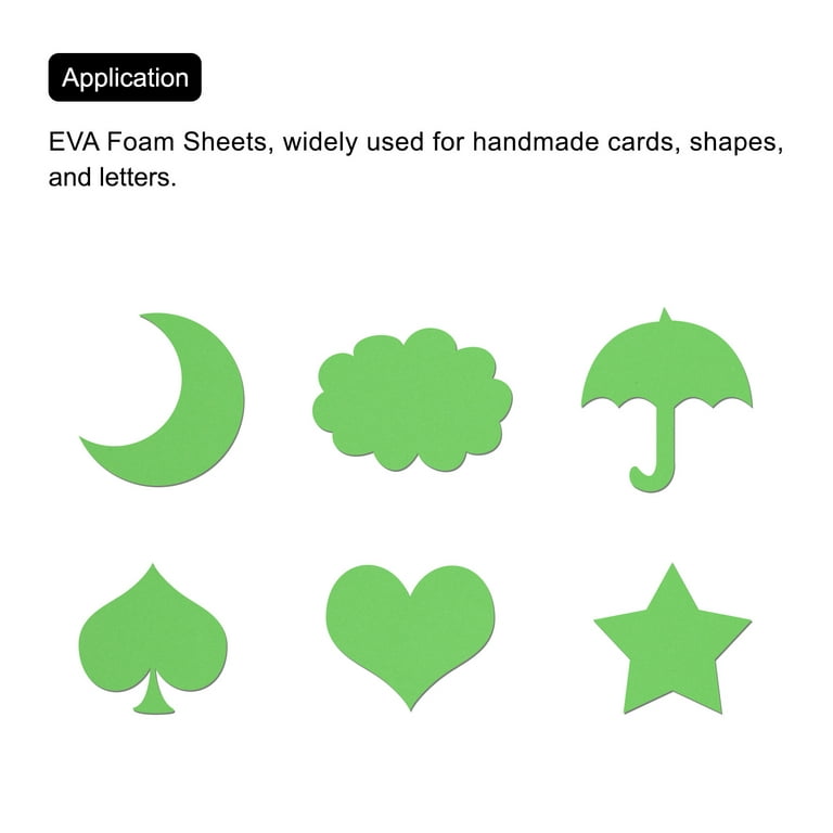 Eva Foam Sheets, A4, 210x297 mm, 2 mm, 10 Sheet, 15 Sheet