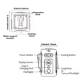 thumbnail image 3 of Klonfd Portable Wearable Fan With Ice Packs Rechargeable USB Personal Air Circulator For Outdoor Sports, 3 of 6