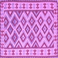 thumbnail image 1 of Ahgly Company Indoor Square Southwestern Purple Country Area Rugs, 4' Square, 1 of 4